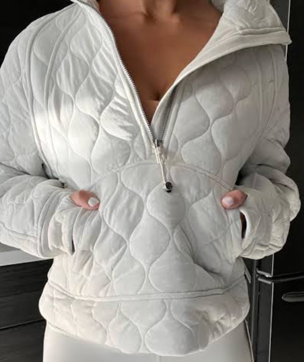 NWOT Lululemon Scuba Oversized Quilted Half Zip Size XS/Small
